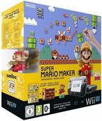 Nintendo Wii U Premium Pack (Black) + Super Mario Maker +..., Verzenden, Gebruikt