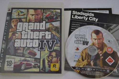 GTA IV - Grand Theft Auto IV (PS3), Spelcomputers en Games, Games | Sony PlayStation 3, 1 speler, Zo goed als nieuw, Online, Verzenden