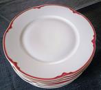 Hutschenreuther, Rosenthal - Tafelservies (8) - Bordo rosa, Antiek en Kunst