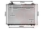 RADIATOR VOOR SUZUKI GRAND VITARA 2005-2008 1770066J00, Auto-onderdelen, Airco en Verwarming, Ophalen of Verzenden, Nieuw