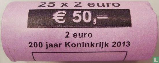 Nederland 2 euro 2013 (rol) 200 years Kingdom of the Net..., Postzegels en Munten, Munten | Nederland, Losse munt, Verzenden