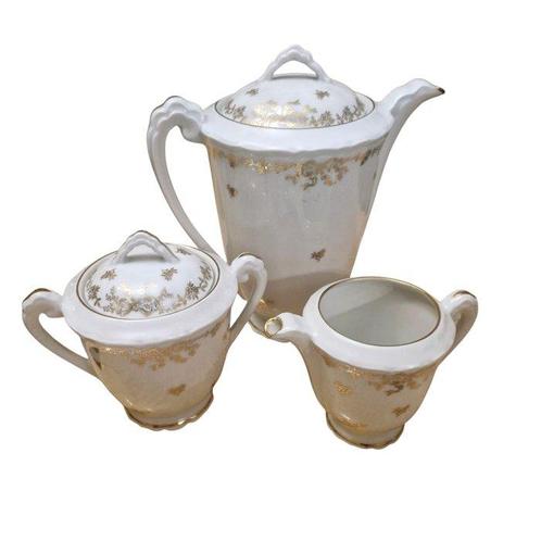 Limoges - Koffieservies voor 12 (27) - Porselein, Antiek en Kunst, Antiek | Meubels | Tafels