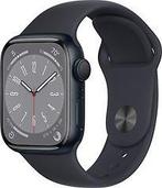 Apple Watch Series 8 41 mm kast van middernact aluminium op, Verzenden, Gebruikt