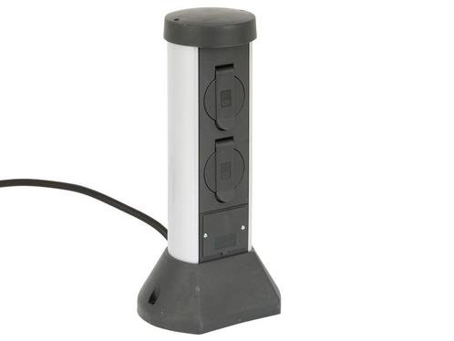 Tuinpaal - Dubbele stopcontact - Waterproof, Doe-het-zelf en Verbouw, Overige Doe-het-zelf en Verbouw, Nieuw, Ophalen of Verzenden