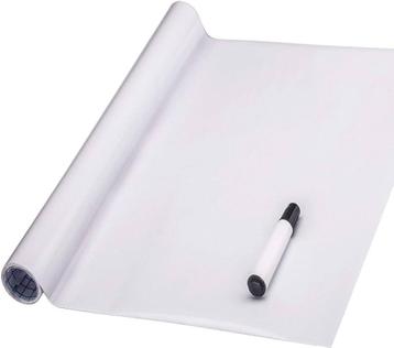 Whiteboard folie 60x120 cm, muursticker plakfolie sticker beschikbaar voor biedingen