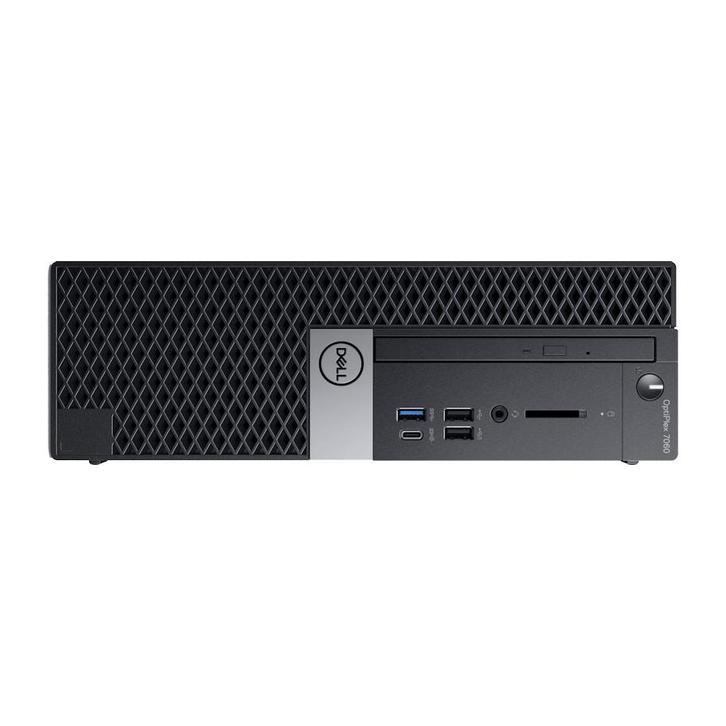 Refurbished Dell Optiplex 7060 SFF met garantie, Computers en Software, Desktop Pc's, 3 tot 4 Ghz, SSD, Met videokaart, Zo goed als nieuw