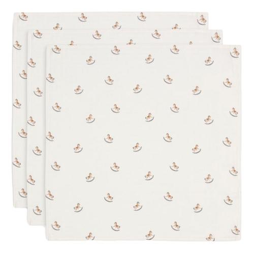 Jollein Nostalgic Ride 70 x 70 cm Hydrofiel Multidoek 3, Kinderen en Baby's, Badjes en Verzorging, Nieuw, Verzenden