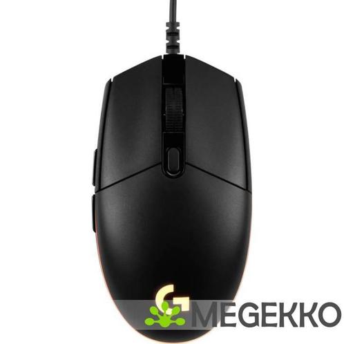 Logitech-G G203 Lightsync Zwart Gaming Muis, Computers en Software, Muizen, Nieuw, Verzenden