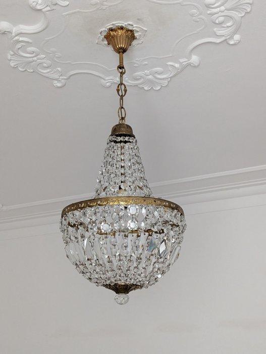 Plafondlamp - Kristal - Bohemien luchtballon, Antiek en Kunst, Antiek | Overige Antiek