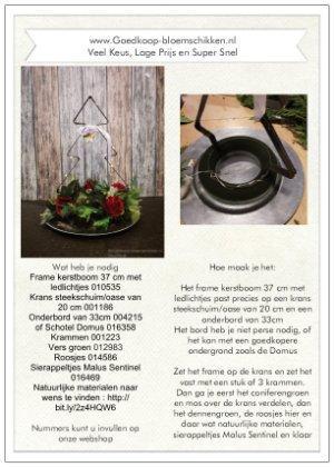 1 werkbeschrijving sparen max per klant kerstboom frame o -, Huis en Inrichting, Woonaccessoires | Kunstplanten en Kunstbloemen