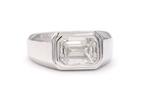 Zonder Minimumprijs - Ring - 14 karaat Witgoud - 2.05ct. tw., Nieuw