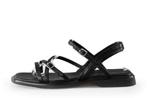 Vagabond Sandalen in maat 39 Zwart | 10% extra korting, Verzenden, Zwart, Sandalen of Muiltjes, Zo goed als nieuw