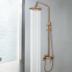 Landelijke bronskleurige regendouche, Doe-het-zelf en Verbouw, Sanitair, Verzenden, Nieuw, Douche