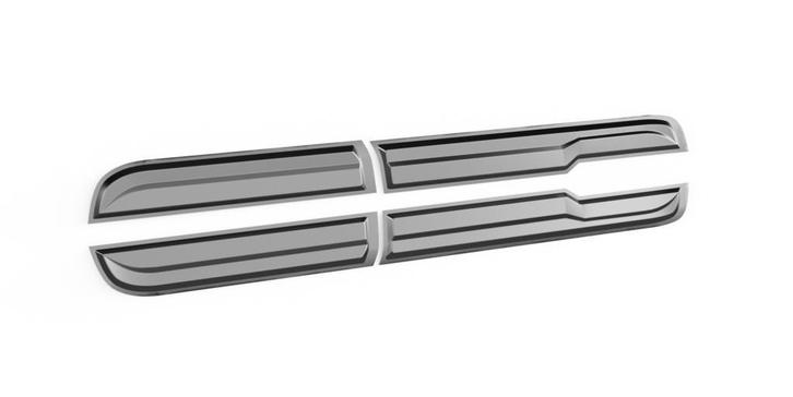 One Way Zijpanelen Ford Ranger T9 vanaf 2023 PA185, Auto-onderdelen, Carrosserie en Plaatwerk, Nieuw, Ford, Links, Rechts