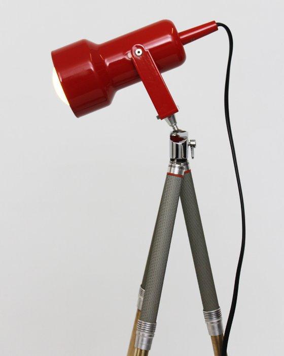 21neun - Statief vloerlamp - Metaal, Aluminium, Verchroomd -, Antiek en Kunst, Antiek | Lampen