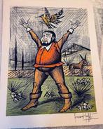 Bernard Buffet (1928-1999) - Sancho panza et la hupe