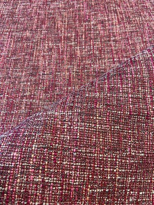 Hoogwaardig! Prachtige geweven stof in de tinten bordeaux,, Antiek en Kunst, Antiek | Kleden en Textiel