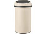 Brabantia Touch Bin Prullenbak - 60 liter - Soft Beige, Huis en Inrichting, Verzenden, Zo goed als nieuw