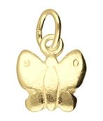 Gouden Vlinder ketting hanger, Verzenden, Nieuw