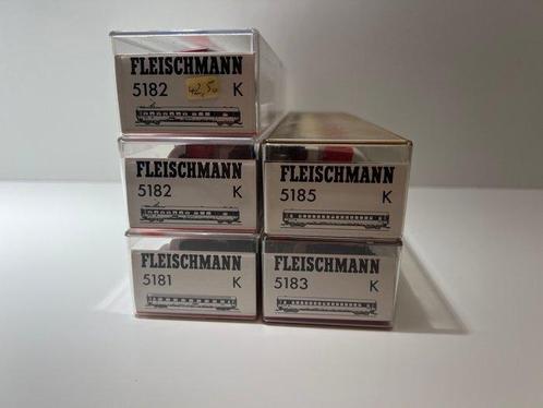 Fleischmann H0 - 5181/2 maal 5182/5183/5185 - Modeltrein, Hobby en Vrije tijd, Modeltreinen | H0