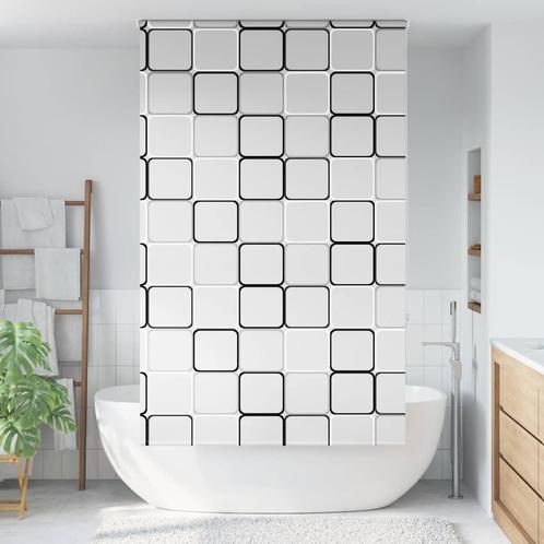 vidaXL Doucherolgordijn 130x240 cm stofbreedte 126 cm, Huis en Inrichting, Stoffering | Gordijnen en Lamellen, Nieuw, Verzenden