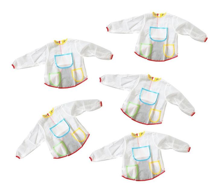 Set van 5 junior verfschorten (kliederschorten, voor 3-6 ja, Doe-het-zelf en Verbouw, Gereedschap | Handgereedschap, Nieuw, Ophalen of Verzenden