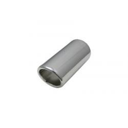 Uitlaatsierstuk RVS Rond 63.5mm - Passend 45-60mm, Auto-onderdelen, Uitlaatsystemen, Nieuw, Verzenden