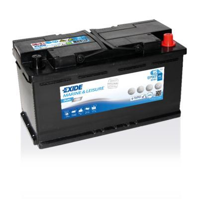 Exide Dual AGM accu | EP800 | 12V 95Ah, Auto-onderdelen, Accu's en Toebehoren, Ophalen of Verzenden