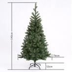 2dekans | Casaria Kunstkerstboom – 140cm Kerstverlichting, Diversen, Ophalen of Verzenden, Zo goed als nieuw