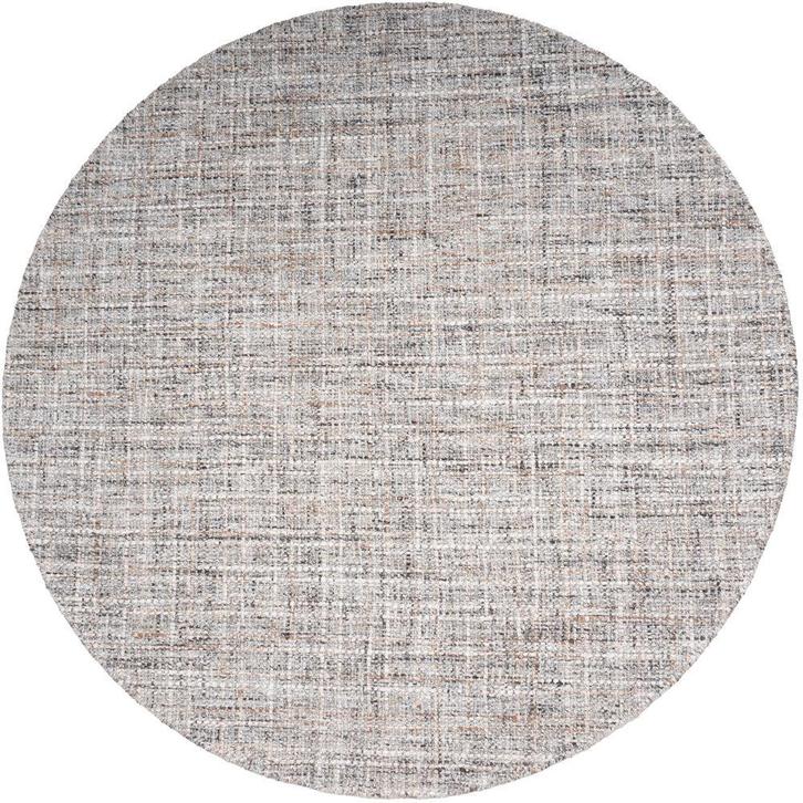 Vloerkleed Cross Grey/Beige Rond, Huis en Inrichting, Stoffering | Tapijten en Kleden