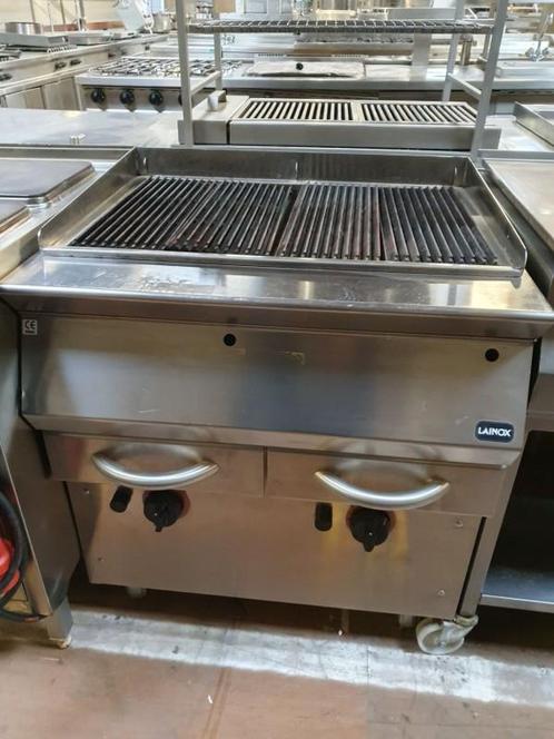 Occasion gasgrill 2 zones, Zakelijke goederen, Horeca | Keukenapparatuur, Gebruikt, Ophalen