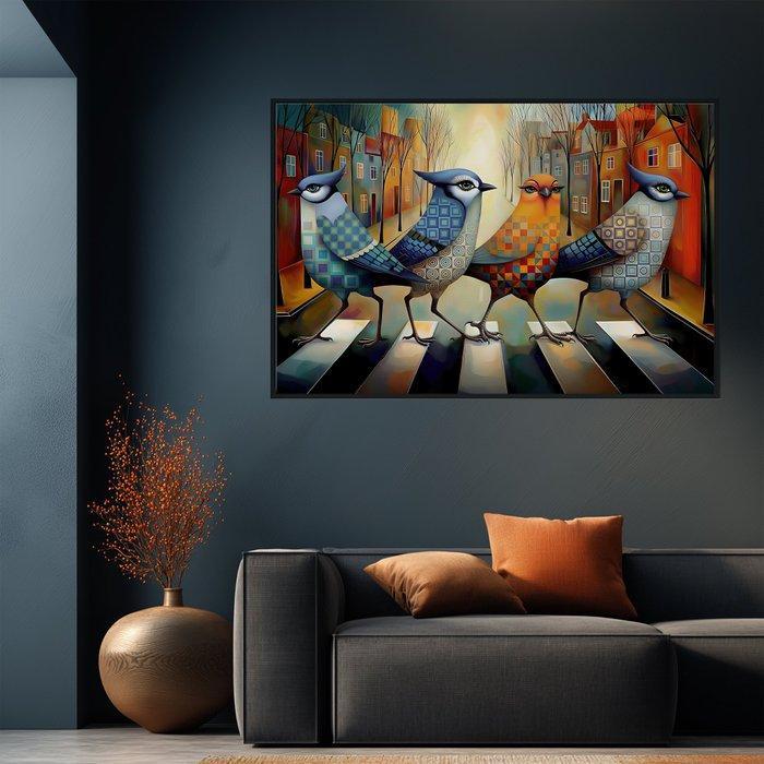 Aiana Roz - The Abbey Road Birds, Antiek en Kunst, Kunst | Designobjecten