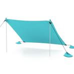 2dekans | Coast Draagbare Strandtent 3 x 3 m Turquoise -, Tuin en Terras, Zonneschermen, Ophalen of Verzenden, Zo goed als nieuw
