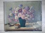 Margriet Moyaert (1928) - Bloemenvaas, Antiek en Kunst
