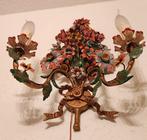 Wandkandelaar - Smeedijzer - Uniek ontwerp, met de hand