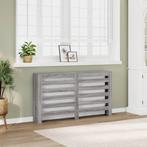 vidaXL Radiatorombouw 149x20x82 cm bewerkt hout grijs sonoma, Doe-het-zelf en Verbouw, Verzenden, Nieuw