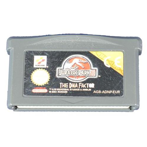 Jurassic Park DNA Factor [Gameboy Advance], Spelcomputers en Games, Games | Nintendo Game Boy, Zo goed als nieuw, Ophalen of Verzenden