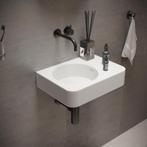 Fontein Ideavit Solidbrio 45x30x14 cm Solid Surface Mat Wit, Ophalen of Verzenden, Nieuw, Overige typen