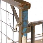 Gebruikte Gaascontainer stapelbaar en inklapbaar 4 wanden, Ophalen of Verzenden