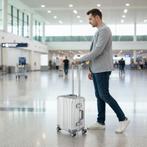 Handbagagekoffer Airway, aluminium, TSA combinatiesloten, 4, Verzenden, Nieuw