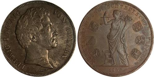 Doppelttaler, daalder Duitsland Doppeltaler, daalder 1837..., Postzegels en Munten, Munten | Europa | Niet-Euromunten, Verzenden