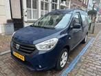 Dacia Dokker 1.2 Tce Lauréate izgst, Auto's, Dacia, Stof, Gebruikt, Blauw, Origineel Nederlands