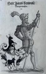 After Jost Amman (circle of) - Augsburg – Civic portrait of