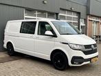 Volkswagen Transporter T6.1 2.0 TDI L2H1 150PK DC, Auto's, Stof, Gebruikt, Euro 6, Volkswagen