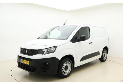 Peugeot Partner 1.5 BlueHDI Premium, Auto's, Bestelauto's, Lease, Grijs, Handgeschakeld, Overige kleuren, Financial lease, Stof
