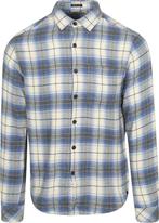 Dstrezzed Overhemd Stein Flanel Ruit Blauw maat XL Heren, Verzenden, Nieuw, Blauw, Dstrezzed