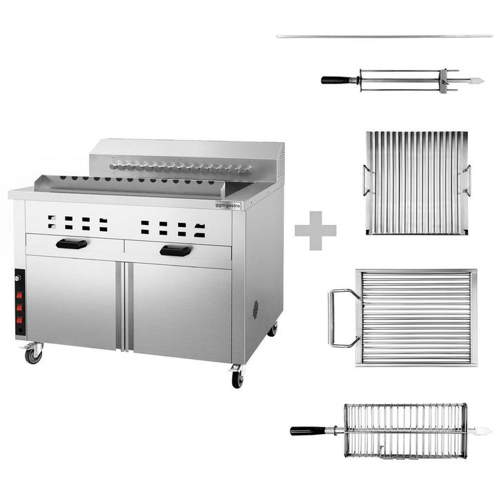 GGM Gastro | Houtskoolgrill - voor Adana & Shish Kebab - |, Tuin en Terras, Barbecue-accessoires, Verzenden