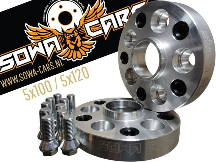 Adapters / Steekadapters 5x100 5x120 VW AUDI 20mm Spacers, Auto diversen, Tuning en Styling, Ophalen of Verzenden