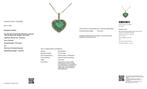 Ketting met hanger - 18 karaat Geel goud - 22.80ct. tw.