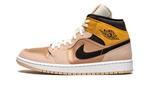 Air Jordan 1 Mid SE Particle Beige - maat 43 (Sneakers), Kleding | Dames, Verzenden, Beige, Nieuw, Sneakers of Gympen